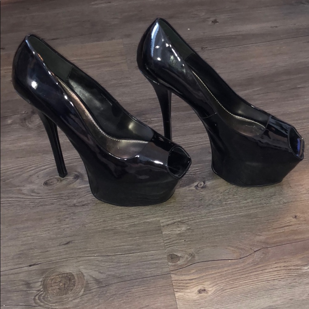 Bebe Black Heels